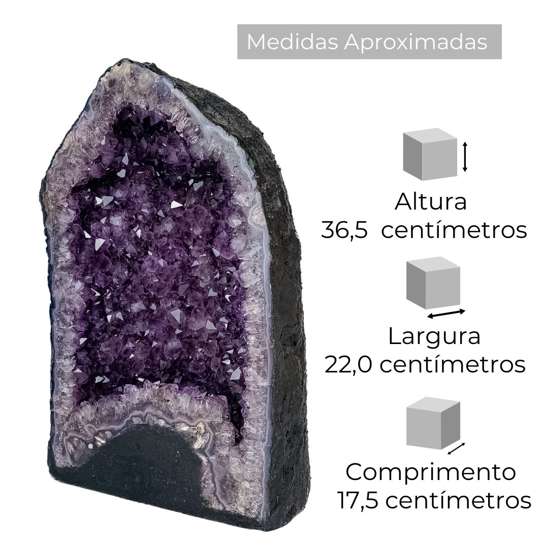 Capela de Ametista 14,790 Kg